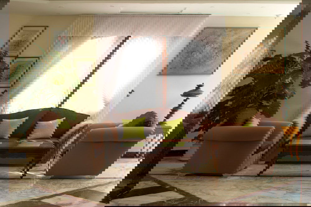 Lobby sitting area