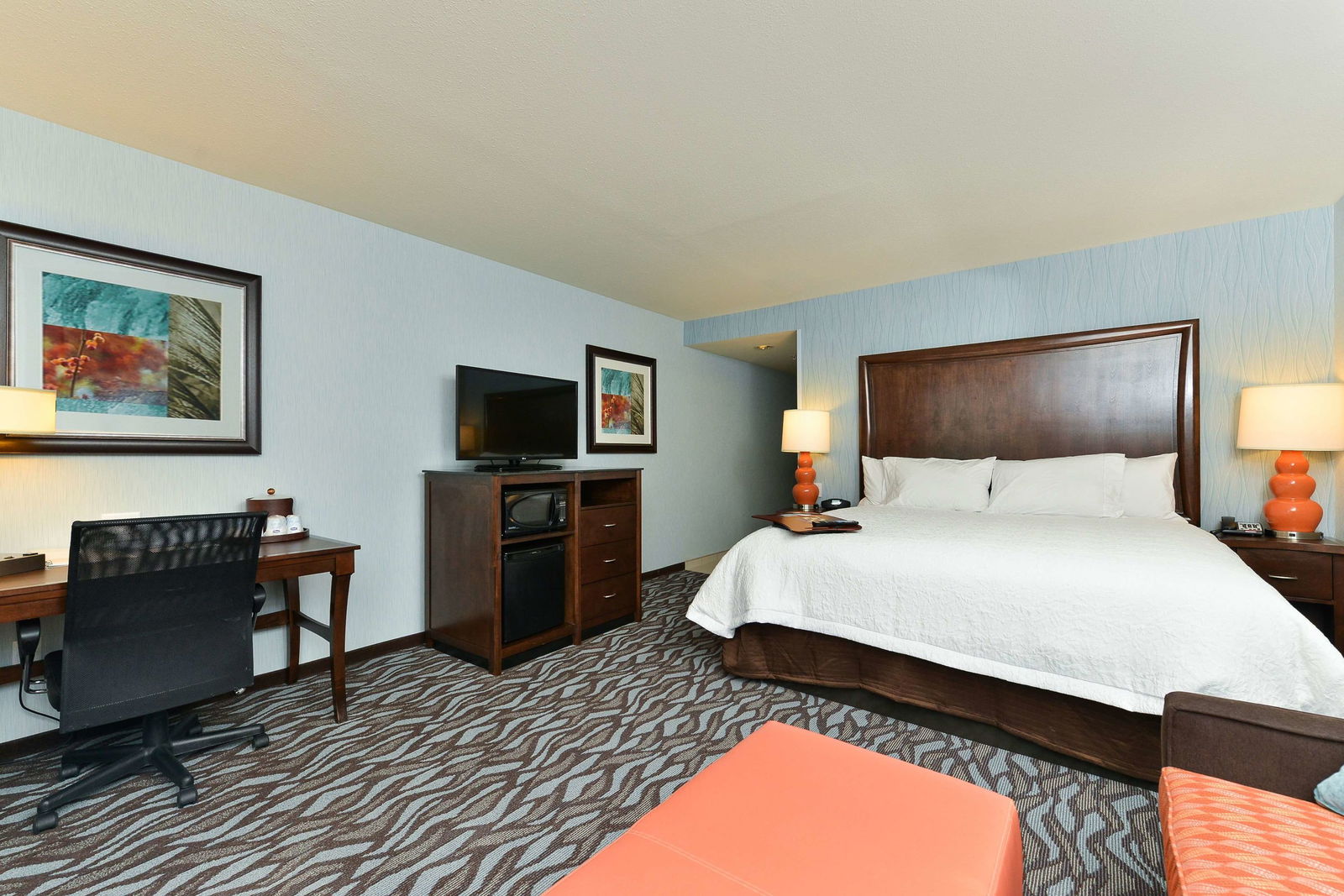 Hampton Inn Corning/Painted Post Room Example