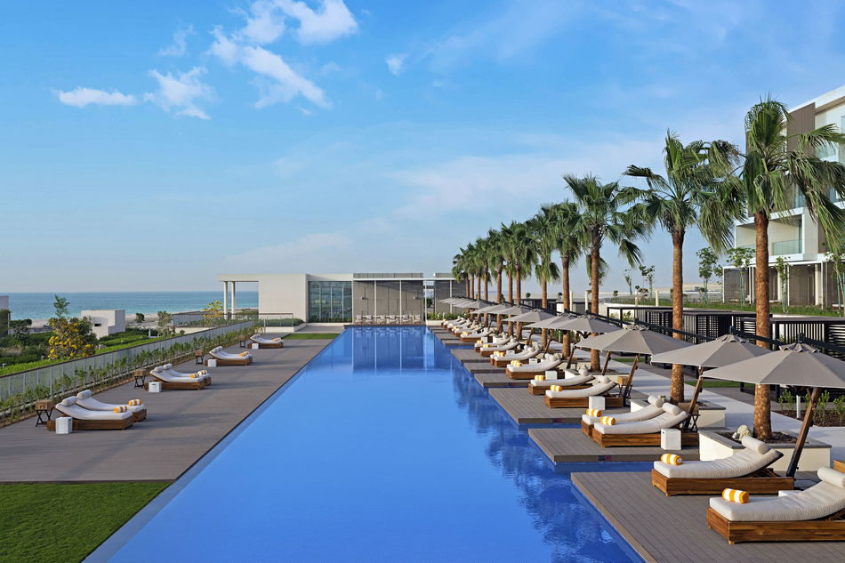 The Oberoi Beach Resort Al Zorah Outdoor Pool