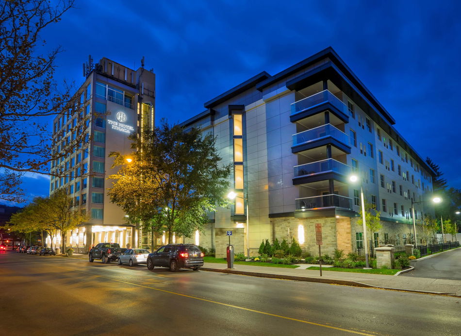 The Hotel Ithaca Exterior