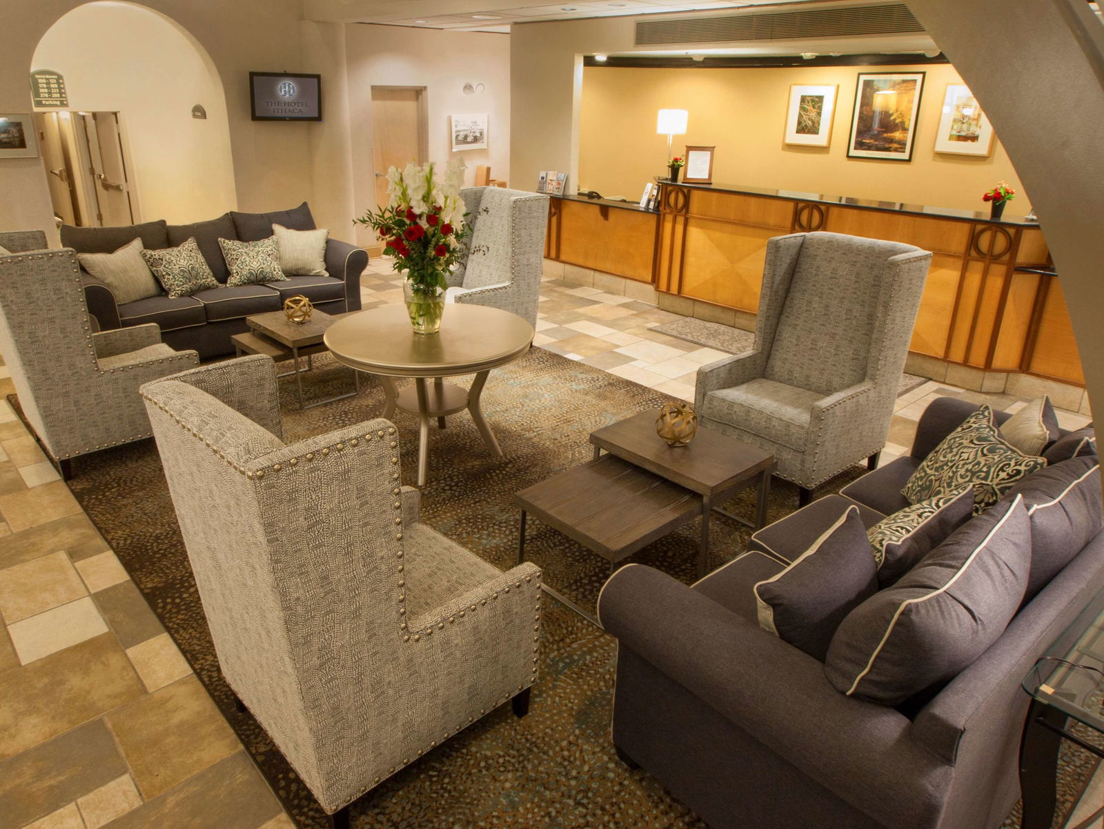 The Hotel Ithaca Lounge / Lobby