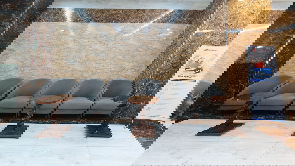 Lobby sitting area